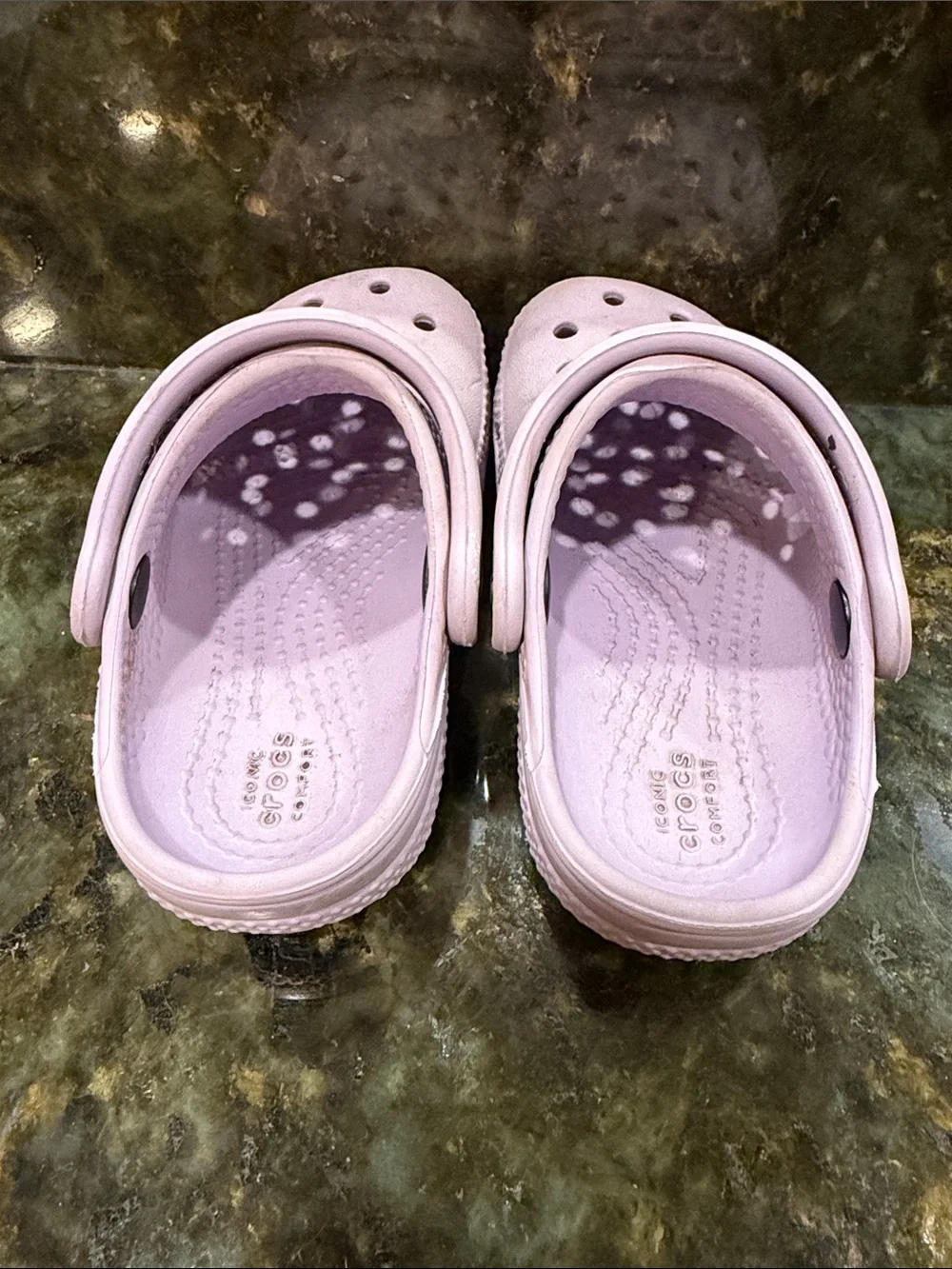 Pair of CROCS Toddler Classic Clogs, C6